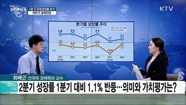 2분기 경제성장률 분석···하반기 경제전망 [경제&이슈]