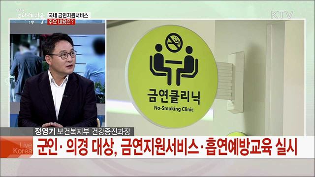 담배규제정책 선도해 국내 흡연율 감소시킨다