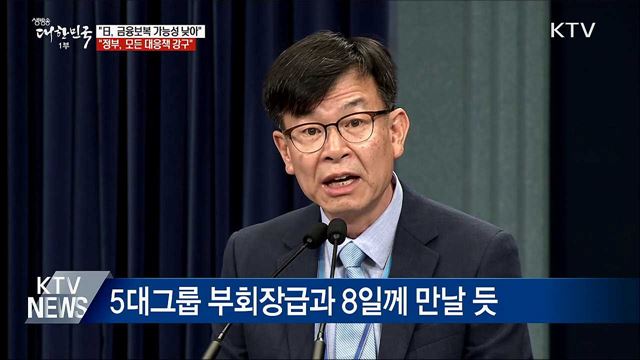 "日, 금융 공격 가능성 낮아···대응책 강구"