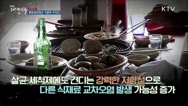 병원성대장균 식중독 주의보 [이니셜K]