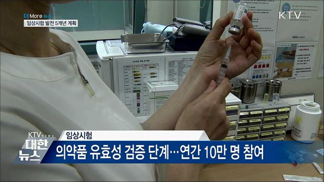 '안전' 최우선···임상시험 발전 종합계획 발표