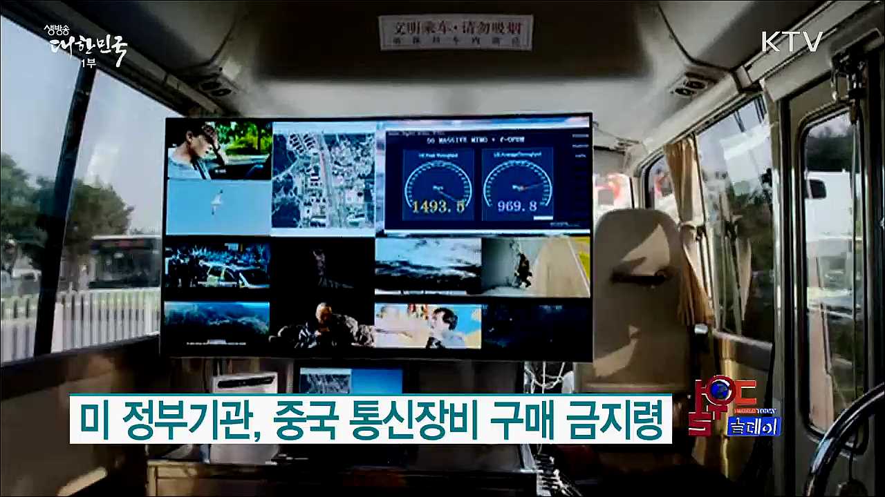 미 정부기관, 중국 통신장비 구매 금지령 [월드 투데이]