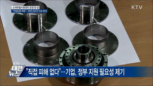"직접피해 제로"···소재부품지원센터 기업애로 밀착 지원
