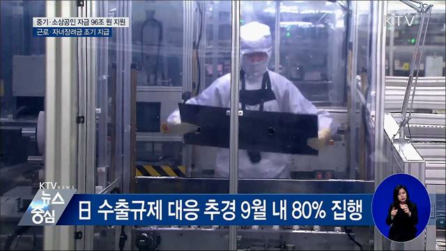 '모두 따뜻한 명절'···중기·소상공인 96조 원 지원