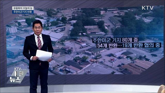 주한미군기지 반환 [유용화의 오늘의 눈]