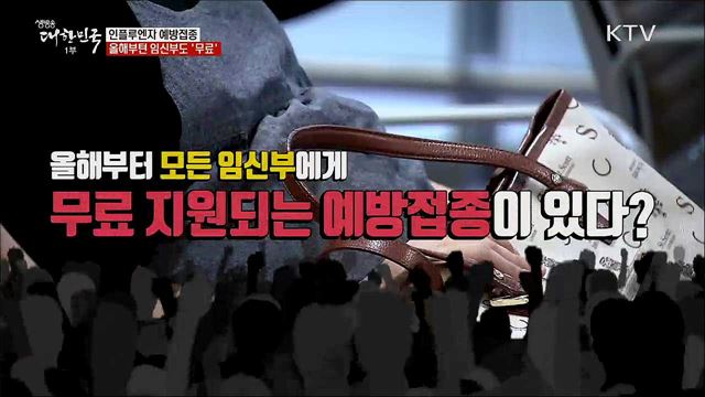 인플루엔자 예방접종, 올해부터는 임신부도 '무료' [정책톡! 돈이툭!]