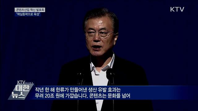 "콘텐츠 창작자에 날개···핵심동력으로 육성"