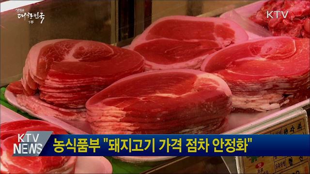 농식품부 "돼지고기 가격 점차 안정화" 