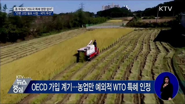 "개도국 특혜 기존 영향 없어···고민 필요 시점"