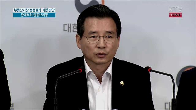 부동산 시장 점검결과·대응방안 관계부처 합동브리핑 