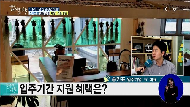 청년 벤처·창업 지원! '나라키움 청년창업허브'