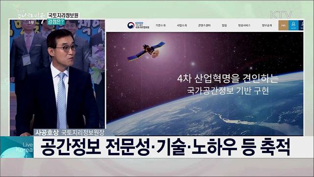 누구나 활용 가능한 국가공간정보 제공, 국토지리정보원 [국민중심 책임운영기관]