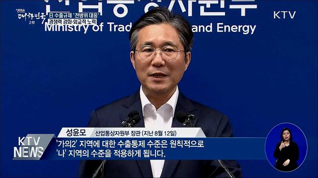 전방위 대응···경쟁력 강화·외교적 노력