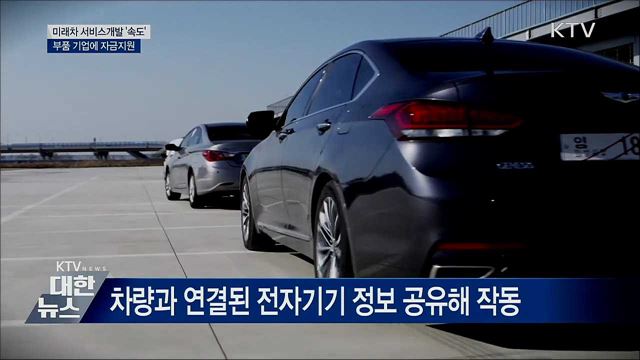서비스개발 '속도'···부품 기업에 자금지원