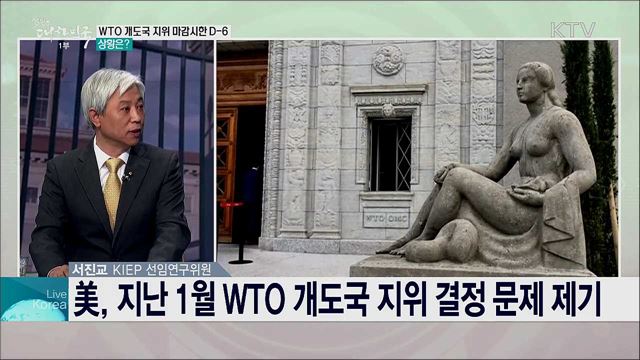 WTO 개발도상국 지위 결정 시한 임박 전망과 우리 정부 과제는?