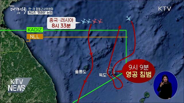한·러 합동군사위원회···카디즈 핫라인 설치 논의