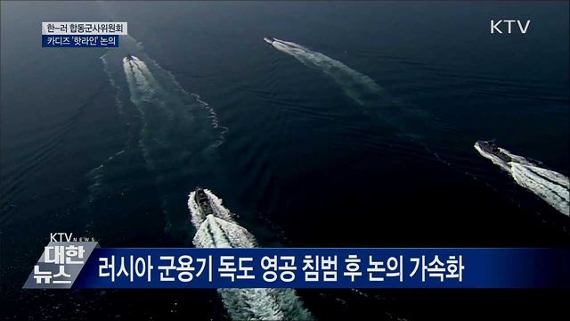 한·러 합동군사위원회···카디즈 핫라인 설치 논의
