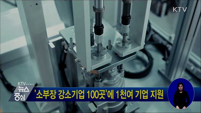 '소부장 강소기업 100곳'에 1천여 기업 지원