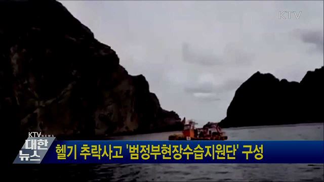 헬기 추락사고 '범정부현장수습지원단' 구성