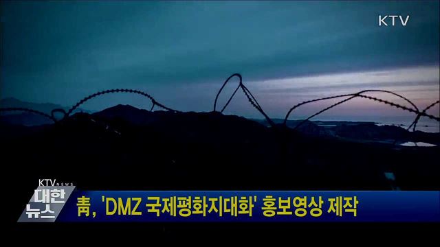 靑, 'DMZ 국제평화지대화' 홍보영상 제작