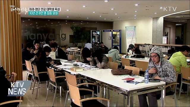 10년간 미래·첨단 전공 대학생 8만 명 육성