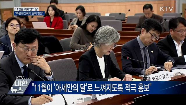 "11월은 아세안의 달···특별정상회의 준비 만전"
