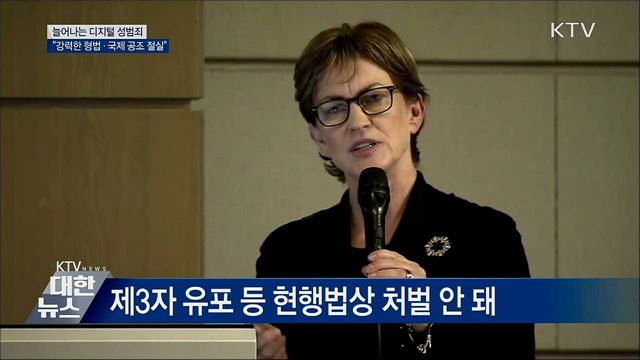 "디지털 성범죄 대응에 국제 공조 절실"
