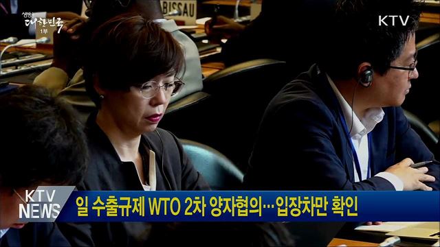 일 수출규제 WTO 2차 양자협의···입장차만 확인
