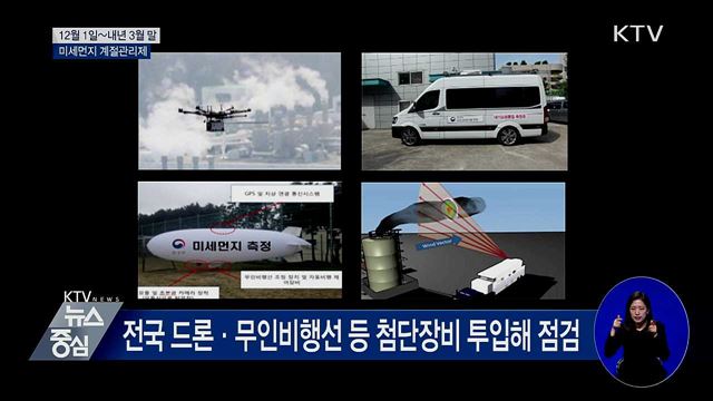 다음 달 1일부터 '미세먼지 계절관리제' 첫 시행