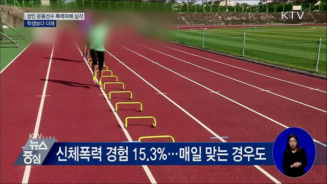 성인 운동선수 폭력피해 심각···학생보다 더해