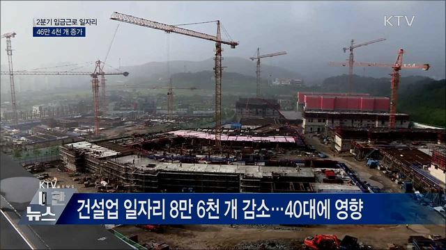 2분기 임금근로 일자리 46만 4천 개 증가