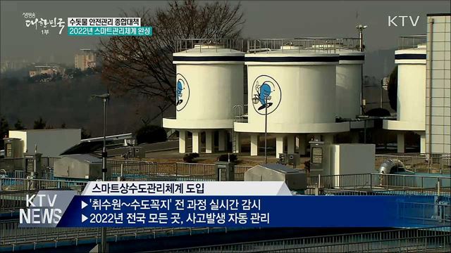 수돗물 '스마트상수도 관리체계' 완성