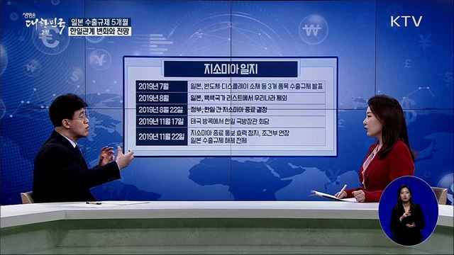 일본 수출규제 5개월, 한일관계 변화와 전망 [경제&이슈]