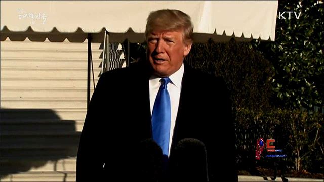 트럼프 "북한, 적대행위하면 모두 잃을 것" [월드 투데이]