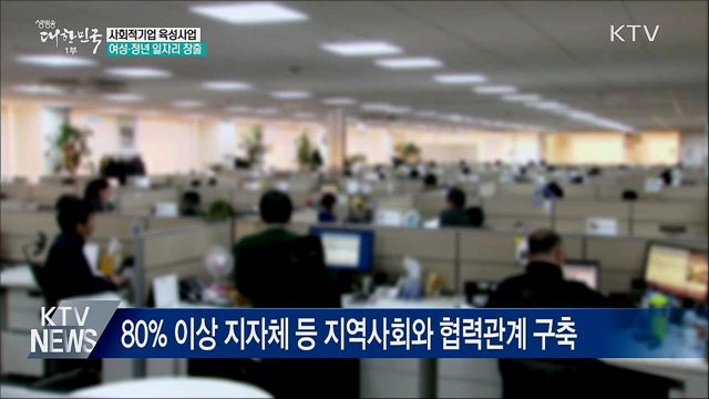 사회적기업 육성사업, 여성·청년 일자리 창출