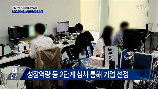 홍 부총리 "BIG3 지원체계 개편, 집중 지원"