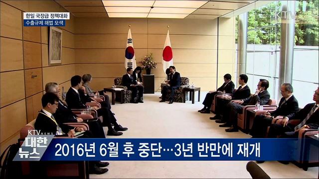 한일 국장급 정책대화···수출규제 해법 모색