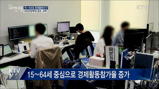 2022년부터 생산가능인구 감소 시작