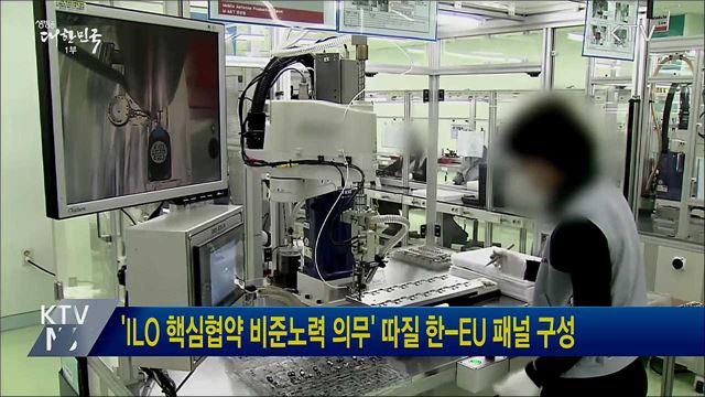 'ILO 핵심협약 비준노력 의무' 따질 한-EU 패널 구성