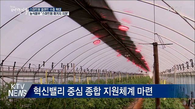 스마트팜 수출 지원···2025년까지 3억달러 목표