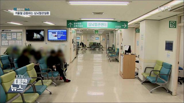 겨울철 급증 심뇌혈관질환···"골든타임 중요"