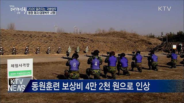 병 영창제도 폐지···2020년 달라지는 국방업무