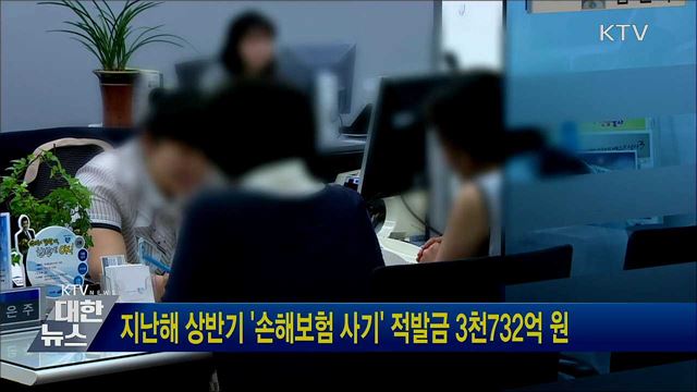 지난해 상반기 '손해보험 사기' 적발금 3천732억 원