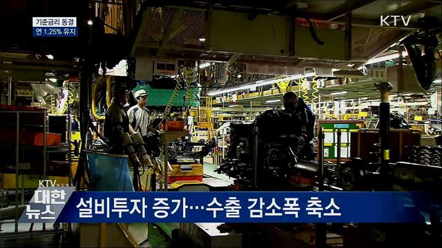한국은행, 기준금리 동결···연 1.25% 유지