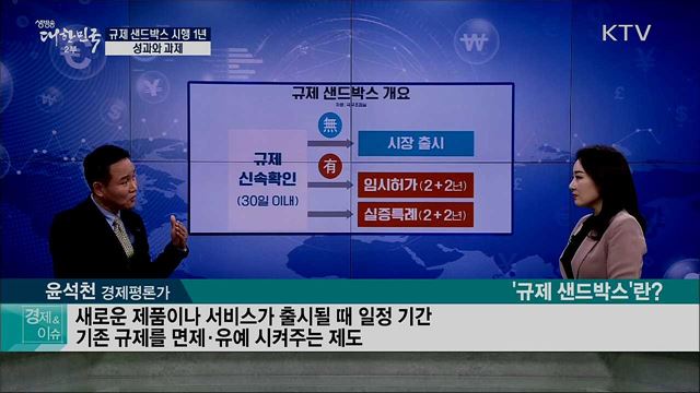 규제 샌드박스 시행 1년 성과와 과제 [경제&이슈]