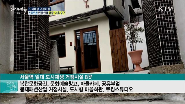 지역 주민과 함께하는 도시재생 거점시설