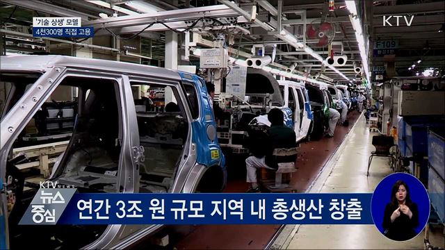 '기술 상생' 모델···4천300명 직접 고용