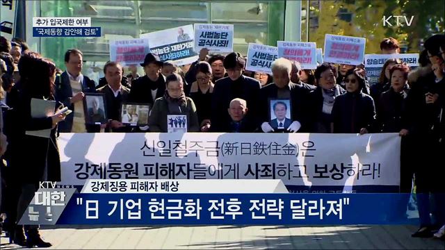 "추가 입국제한, WHO·국제동향 감안해 검토"