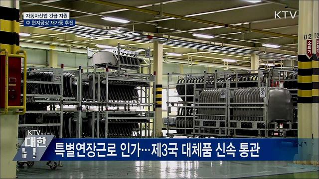 '신종 코로나' 자동차산업 타격···정부 긴급 지원