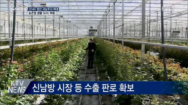 2040 청년 귀농인 투자 확대···농촌 생활 SOC 확충